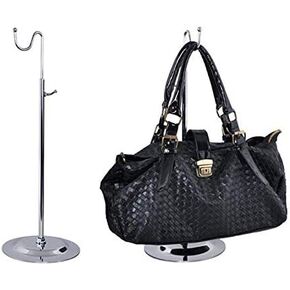 Hand Bag Purse Single Hook Adjustable Height Display Stand Rack