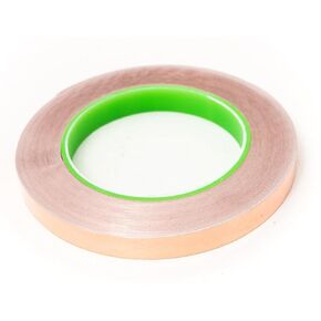 Bertech Copper Foil Tape with Conductive Adhesive, 1/4 Inch x 36 Yards