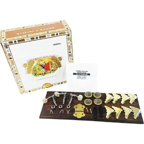 Basic Cigar Box Guitar Kit with Detailed Assembly Instructions