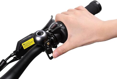 Black Bike Bell for Handlebars, Classic Bicycle Bell for Bike Ring Bell with Loud Sound, Road Mountain Snow Bike Horn Cycling Accessories Bike Bells in Kuwait