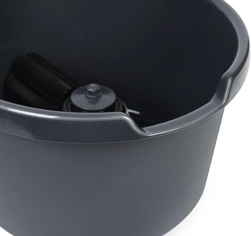Grand Automatic Lifting Dry and Wet Spin mop and Bucket Gray in Saudi Arabia