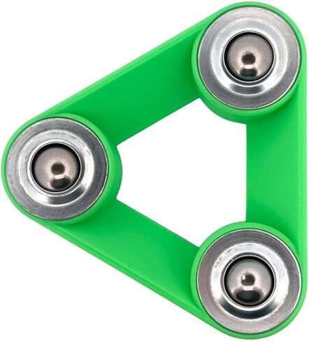 Bowling Ball Cup Stand with Ball Bearing Spinner Holder DH (display holder) Multi Colors Yellow, Blue, Green, Black, Grey (Blue) in Saudi Arabia