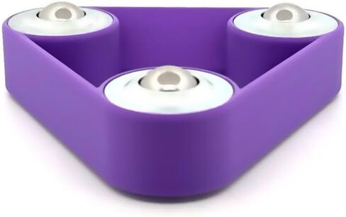 Bowling Ball Cup Stand with Ball Bearing Spinner Holder DH (display holder) Multi Colors Yellow, Blue, Green, Black, Grey (Blue) in Saudi Arabia