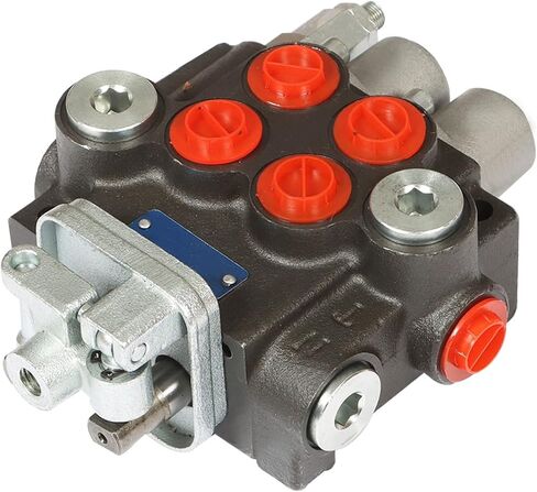 2 Spool 11 GPM Hydraulic Directional Control Valve, 3600 PSI BSPP Ports Double Acting Hydraulic Valve with Joystick in Saudi Arabia