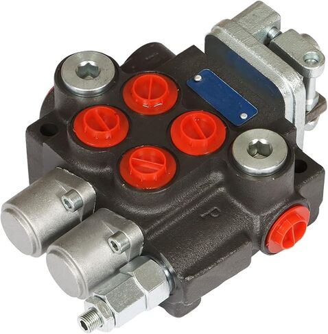 2 Spool 11 GPM Hydraulic Directional Control Valve, 3600 PSI BSPP Ports Double Acting Hydraulic Valve with Joystick in Saudi Arabia