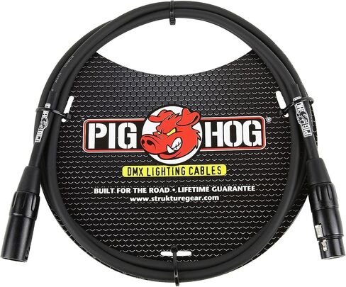كابلات إضاءة DMX ذات 3 سنون PHDMX25 من Pig Hog - عبوتان (25 قدمًا) in Kuwait