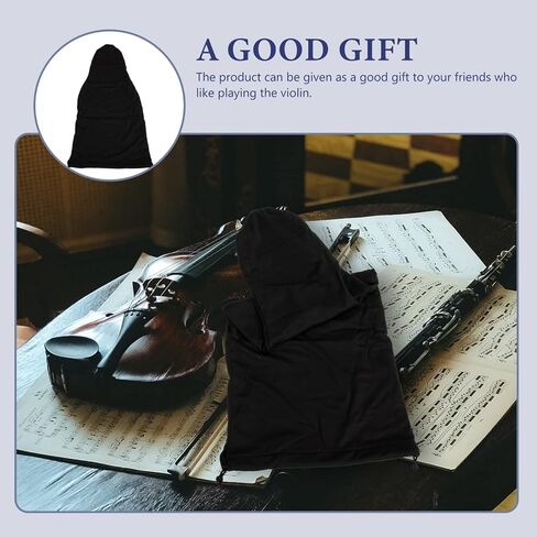 Violin Storage Bag Protector Pouch String Instrument Sleeve Violin Cover Portable Drawstring Bag Musical Instrument Guard Organizer in Saudi Arabia