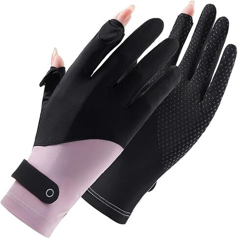 Full finger UV Protection Gloves Driving Gloves Women, Thin & Breathable UV Gloves Sun Gloves Sun Protection Gloves, Gloves UV Light Gloves Women Cycling Gloves for Women in Saudi Arabia