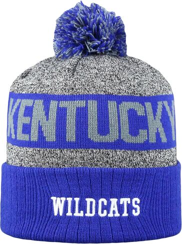 Top of the World NCAA Arctic Striped Cuffed Knit Pom Beanie Hat-Kentucky Wildcats in Saudi Arabia