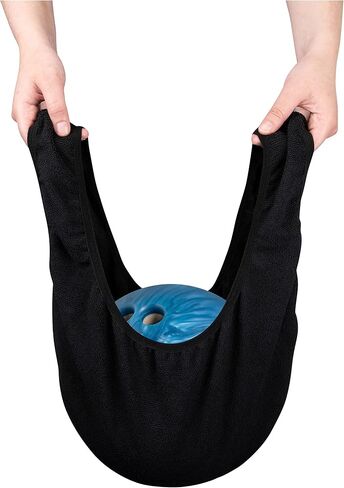 2 Pack - Giant Bowling Ball Polisher Seesaw Bag - Microfiber - for Carrying, Cleaning and Storage - Complete with Lycra Thumb Sock in Saudi Arabia