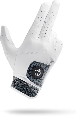 Pins & Aces - Elephant Print Golf Glove Design - Premium AAA Cabretta Leather, Long-Lasting Durable Tour Glove for Men or Women - Premium Leather Golf Glove Left & Right Hand in Saudi Arabia