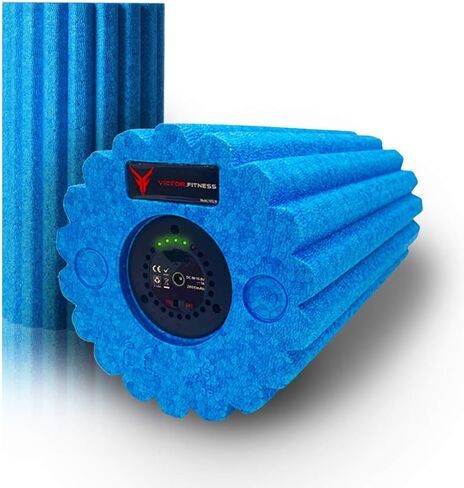 Victor.Fitness REVIVE Roller 3-Speed Vibrating Foam Massage Roller - High Intensity Vibration for Muscle Recovery, Trigger Points, Mobility, Sports Massage, Therapy in Saudi Arabia
