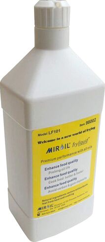 Miroil FryLiquid, 3 x 1 Litre Bottles, Reduce Oil Costs, Antioxidant for Fry Oil, Prevent Oil Breakdown, Fry Healthier, Vitamin Therapy for Deep Fryer Oil, Item LF301, 3 x 1 litre (3) in Kuwait
