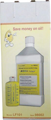 Miroil FryLiquid, 3 x 1 Litre Bottles, Reduce Oil Costs, Antioxidant for Fry Oil, Prevent Oil Breakdown, Fry Healthier, Vitamin Therapy for Deep Fryer Oil, Item LF301, 3 x 1 litre (3) in Kuwait