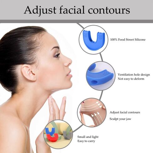 Jaw Exerciser for Men & Women, Jaw Exerciser, Jaw Strengthener, Strengthen Facial Muscles, Suitable for All Levels of Users in Saudi Arabia