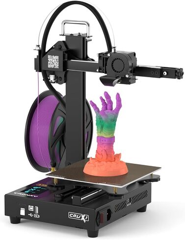 طابعة CRUX1 ثلاثية الأبعاد، طابعات TRONXY ثلاثية الأبعاد مع حاجز توجيه مزدوج OSG15، طابعة صغيرة محمولة ثلاثية الأبعاد سريعة التجميع، حجم الطباعة 7.08 × 7.08 × 7.08 بوصة in Kuwait