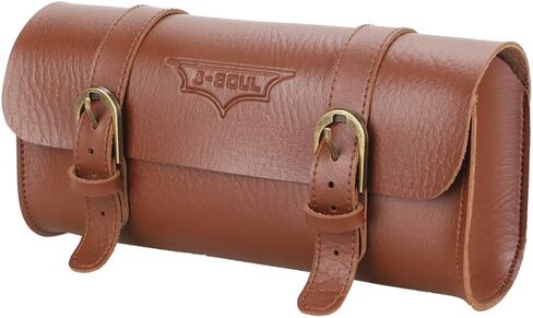 الرجعية دراجة مقعد سرج حقيبة الذيل الخلفي حقيبة بولي Leather الجلود حقيبة مقود الدراجة تخزين حقيبة أدوات الدراجة الجبهة حقيبة فائدة حقيبة عتيقة in Kuwait