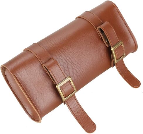 الرجعية دراجة مقعد سرج حقيبة الذيل الخلفي حقيبة بولي Leather الجلود حقيبة مقود الدراجة تخزين حقيبة أدوات الدراجة الجبهة حقيبة فائدة حقيبة عتيقة in Kuwait