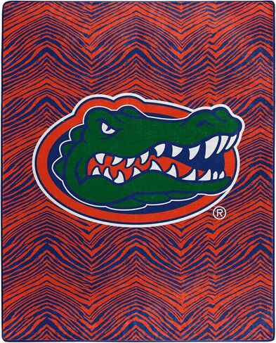 Zubaz من Northwest NCAA Zubified Raschel Throw Blanket 50 X 60، ولاية ميشيغان سبارتانز in Kuwait