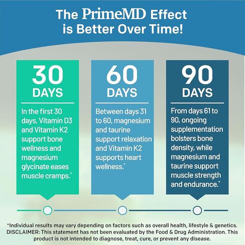 كبسولات جليسينات المغنيسيوم المخلبية 4 في 1 500 ملغ - مكمل المغنيسيوم مع التورين وفيتامين D3 وK2 - جليسينات المغنيسيوم العضوي للعظام والعضلات والاسترخاء - غير معدل وراثيًا وخالي من الغلوتين (240 قطعة) in Kuwait