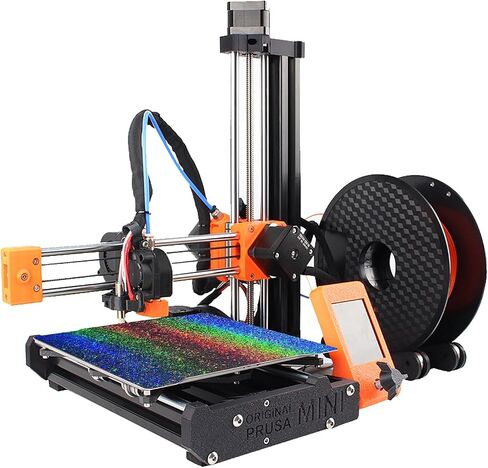 Prussa Mini 3D Printer Platforms Newest Upgrade Accessories: 7.7x7.4 inch/ 196.3x190mm Texture PEI Coating - Special Colorful and Shiny PEY Film Spring Steel Plate BCZAMD in Saudi Arabia