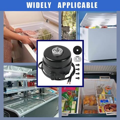 ترقية محرك المروحة SP-B9BA16 800401، محرك مروحة مكثف 9 وات، 115 فولت 9 وات 1700 RP 20Z854 محرك مروحة مكثف، محرك مروحة تبريد مستنقع وحدة التيار المتردد متوافق مع EM، GDM، STM، TMC، TSS إلخ. in Saudi Arabia