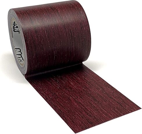 MATCH 'N PATCH Realistic Wood Grain Repair Tape - Durable Multi-Use Adhesive Patch for Furniture, Floors, Cabinets, Windows, Doors, RV, Home Decor & DIY Projects - Dark Walnut, 2.25 in x 15 feet in Saudi Arabia