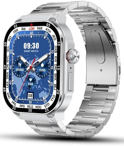 2.06" AMOLED Touch Screen Smart Watch for Man/Women Activity Fitness Tracker with Heart Rate/Blood Pressure/sleep Monitor Bluetooth IP67 Waterproof for Android & iOS in Saudi Arabia