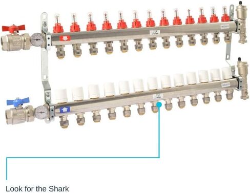 صمام تنظيم الضغط المزدوج EB45 من Cash Acme 3/4 بوصة (PRV)، ادفع لتوصيل تركيبات السباكة النحاسية، 45 رطل لكل بوصة مربعة، 24432-0045 in Kuwait