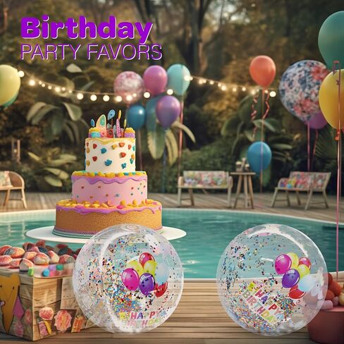 كرة شاطئ عيد ميلاد سعيد كبيرة مقاس 22 بوصة من 4E مع لمعان داخلي، لتزيين أعياد الميلاد، ألعاب الفناء في الهواء الطلق، ألعاب حمام السباحة القابلة للنفخ للأطفال البالغين in Saudi Arabia