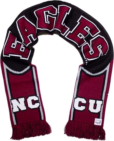 NCCU Eagles Scarf - North Carolina Central University Special Edition Knitted in Kuwait