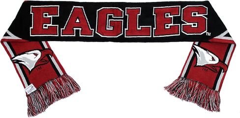 NCCU Eagles Scarf - North Carolina Central University Special Edition Knitted in Kuwait