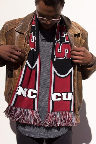 NCCU Eagles Scarf - North Carolina Central University Special Edition Knitted in Kuwait