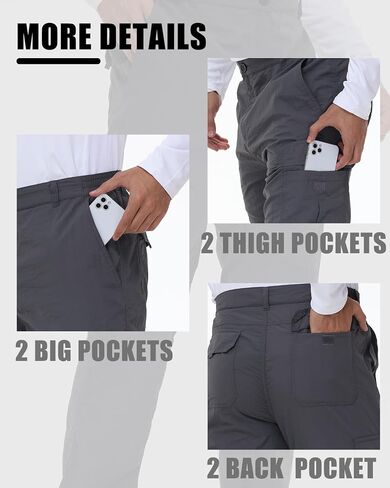 Quick-drying Hiking Pants for Men, Lightweight Tactical Pants, Men's Outdoor Work Pants in Saudi Arabia
