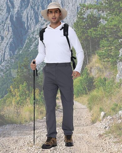 Quick-drying Hiking Pants for Men, Lightweight Tactical Pants, Men's Outdoor Work Pants in Saudi Arabia