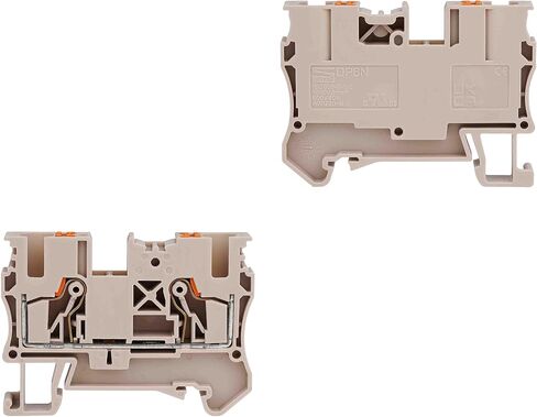 DP6N-50pcs Terminal Block 600V40A 20-8AWG Wire Connectors Quick Wiring Cable Push-in Design (50) in Saudi Arabia