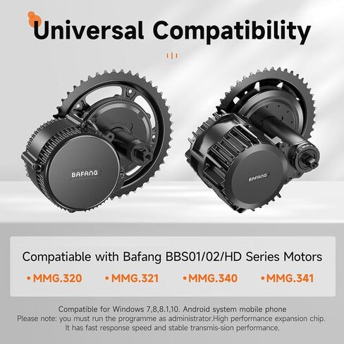 كابل برمجة BAFANG USB-OTG لـ BBS01 BBS02 BBSHD: طقم محرك متوسط ​​متوافق 750W 1000W 500W 350W 250W BBS03 BBS01 8 محرك تحويل الدراجة الكهربائية الممتع، تغيير معلمة سرعة PAS in Kuwait