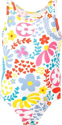 Girls' Flower Power Swimsuit in Saudi Arabia