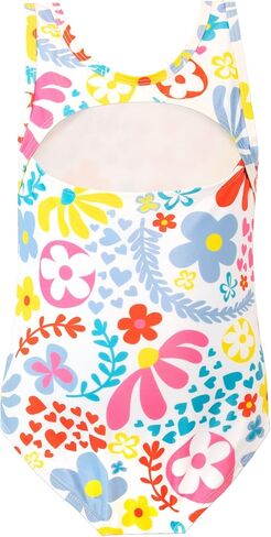 Girls' Flower Power Swimsuit in Saudi Arabia