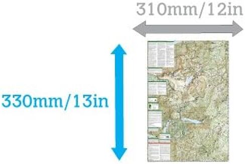 Aquapac Kaituna Waterproof Map Holder - Waterproof Cover for Reading Map while Outdoors or Hiking - Clear Plastic Case for Kayaking- Large Waterproof Bag for Camping Accessories in Saudi Arabia