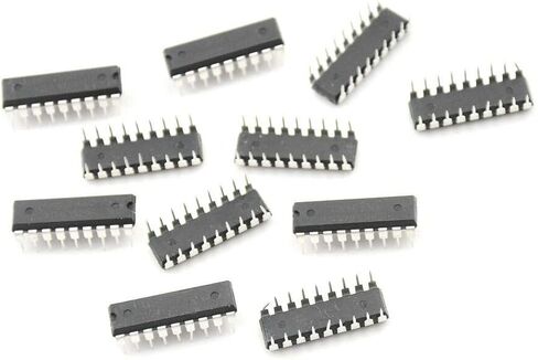 10Pcs ULN2803A ULN2803 2803 Transistor Array-8 NPN IC in Saudi Arabia