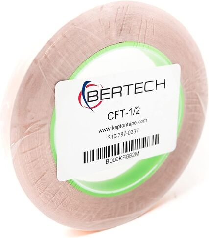 Bertech Copper Foil Tape with Conductive Adhesive, 1/4 Inch x 36 Yards in Kuwait