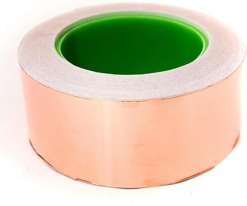 Bertech Copper Foil Tape with Conductive Adhesive, 1/4 Inch x 36 Yards in Kuwait