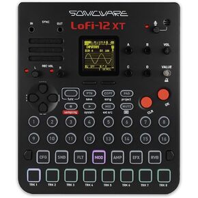 Lofi-12 XT [Low-res Digitized Sampler] 12/24kHz Early-Digital Sound Sampling+12-bit Sampler mode, Compact/Lightwight/Battery-powered <>