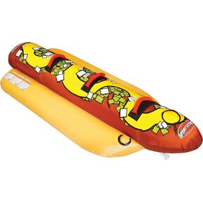 Sportsstuff Hot Dog 2 | 1-2 Rider Towable Tube for Boating