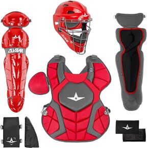All-Star Advanced Series Intermediate Scarlet Catcher's Kit, CKCCADV1216-SC