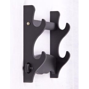 Layer Wall Mount Bracket Samurai Sword Katana Wakizashi Tanto Holder Stand Hanger for Two Swords