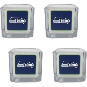 Siskiyou Sports NFL Seattle Seahawks Scented Candles, 4 pk One Size, Team Colors