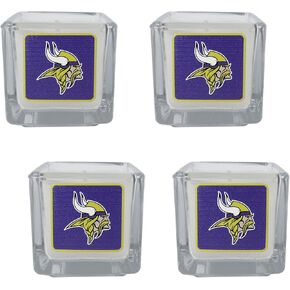Siskiyou Sports NFL Minnesota Vikings Scented Candles, 4 pk One Size, Team Colors