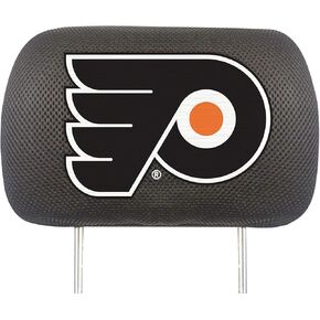 FANMATS NHL Philadelphia Flyers Polyester Head Rest Cover , 10"x13"